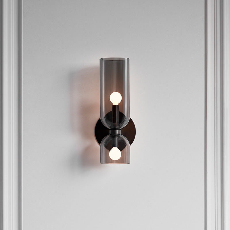 Solea Glass Wall Lamp Sconce - Lamp Outdoor