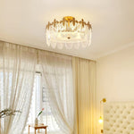 Decorative Pattern Glass Round Chandelier - Lamp Outdoor