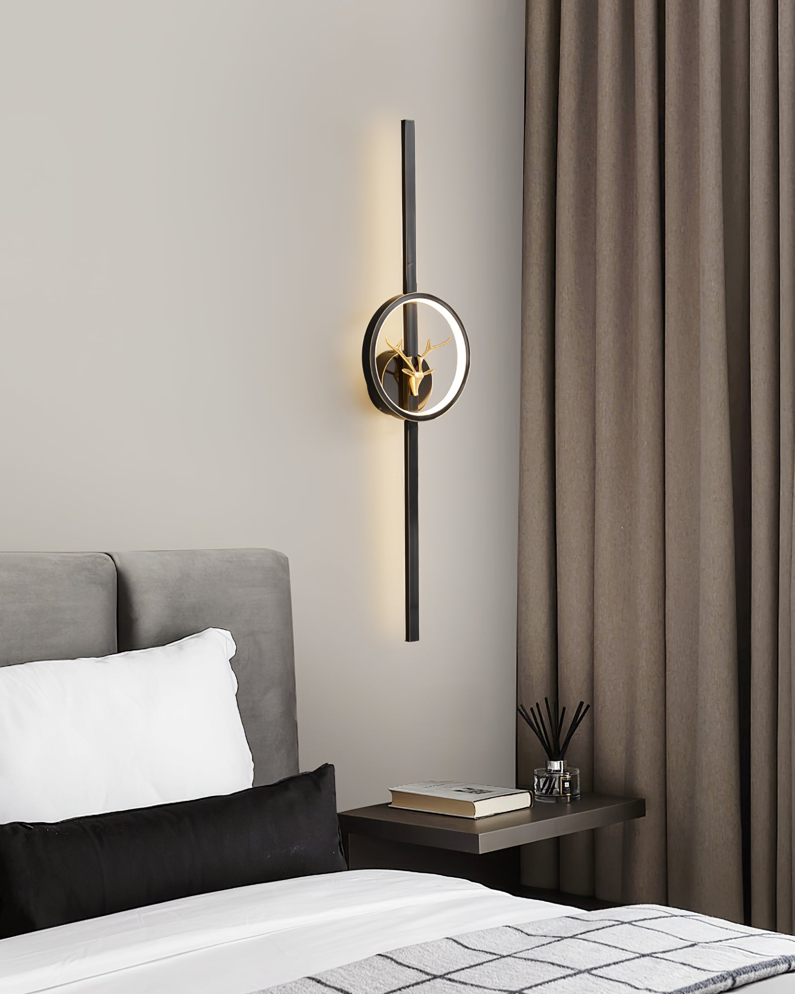 Deer Brass Wall Lamp - Lamp Outdoor