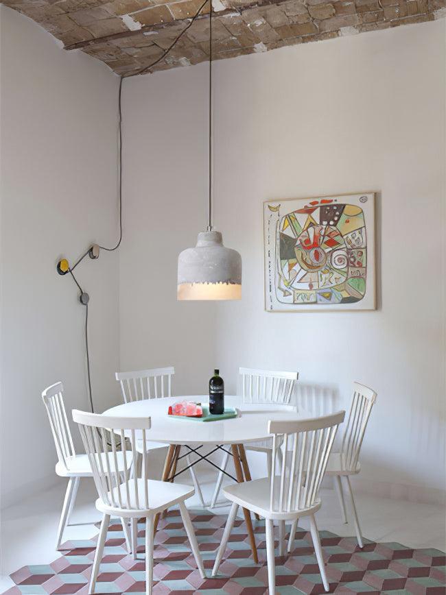 Delia Cement Pendant Light - Lamp Outdoor