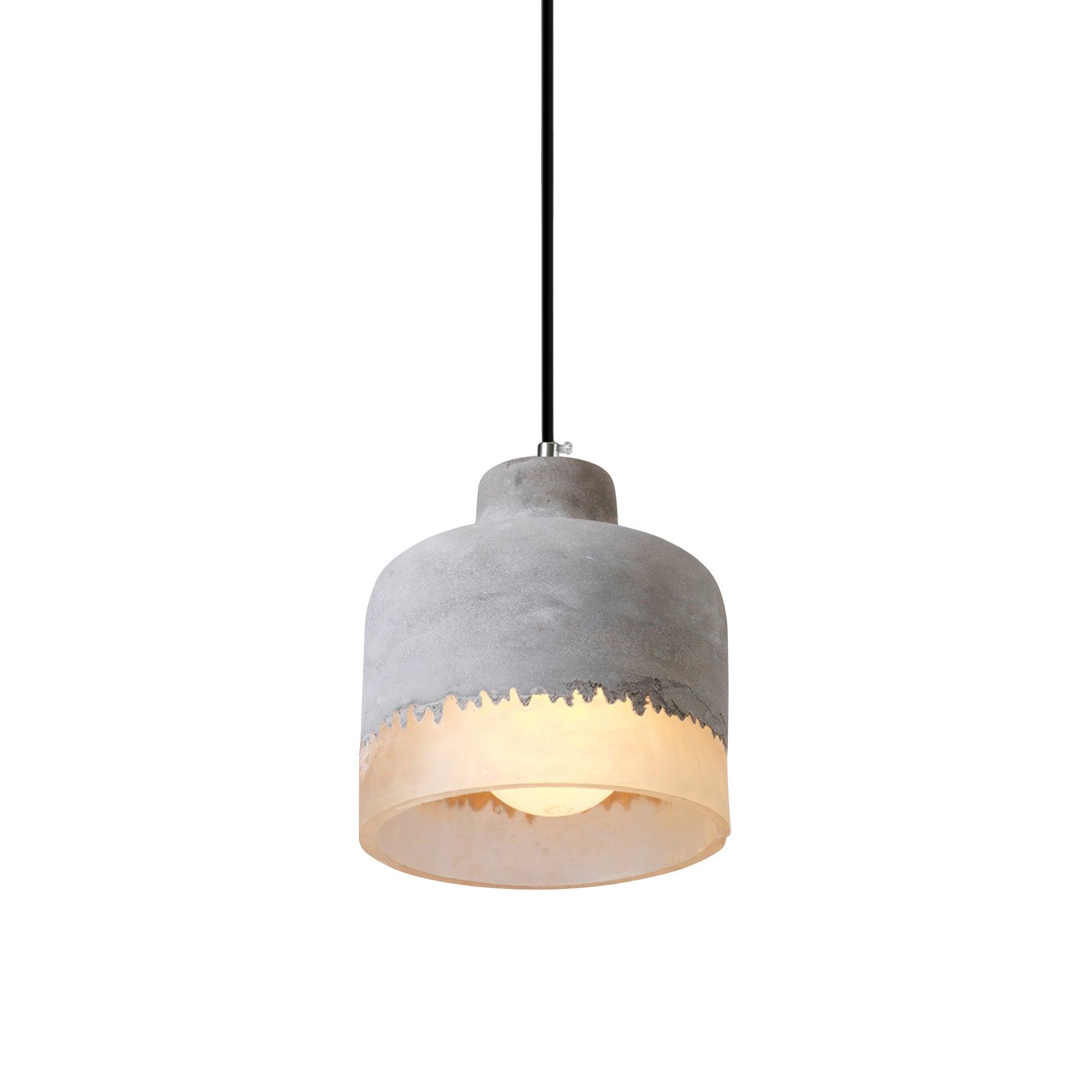 Delia Cement Pendant Light - Lamp Outdoor