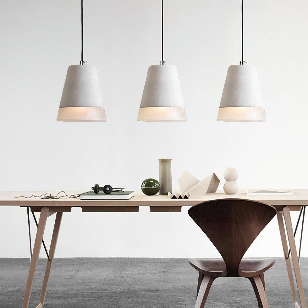 Delia Cement Pendant Light - Lamp Outdoor