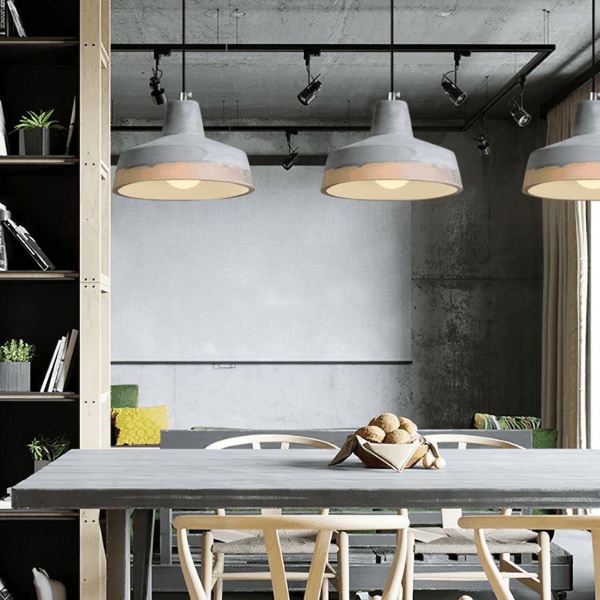 Delia Cement Pendant Light - Lamp Outdoor
