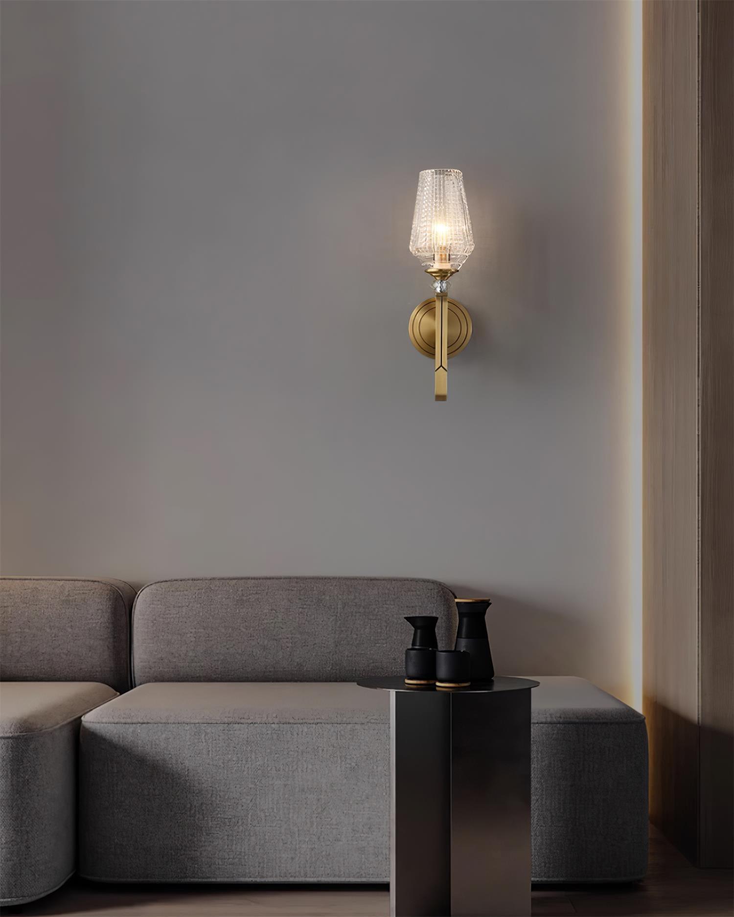 Devora Brass Wall Lamp - Lamp Outdoor