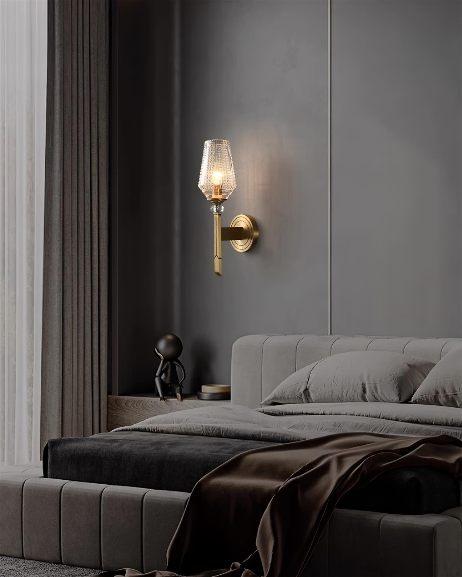 Devora Brass Wall Lamp - Lamp Outdoor