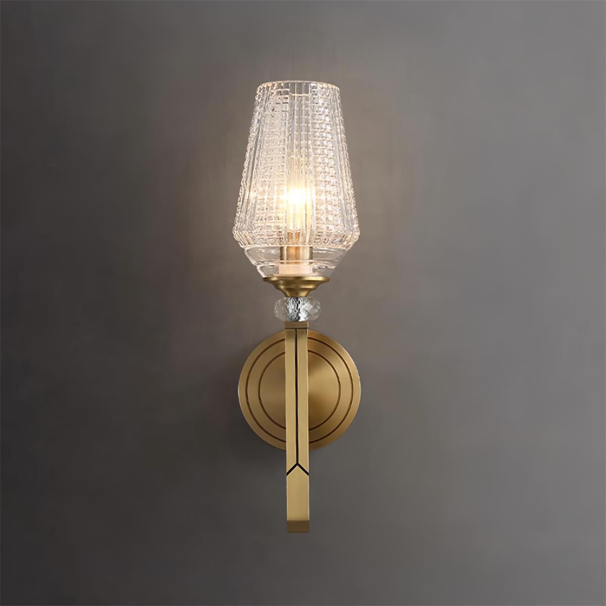 Devora Brass Wall Lamp - Lamp Outdoor