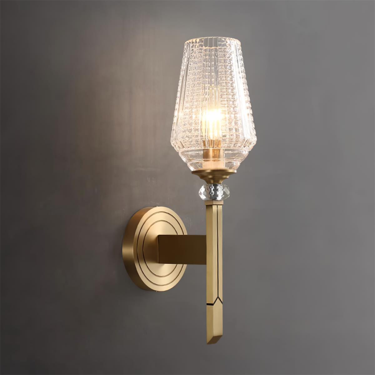 Devora Brass Wall Lamp - Lamp Outdoor
