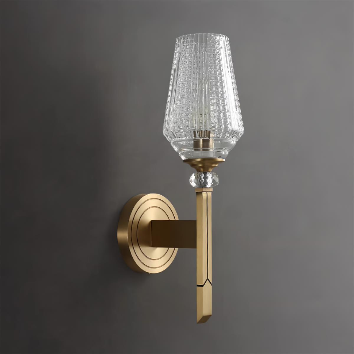 Devora Brass Wall Lamp - Lamp Outdoor