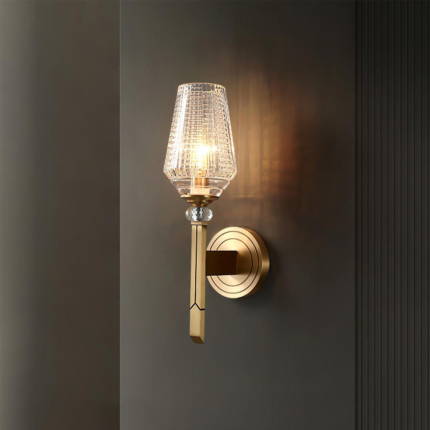 Devora Brass Wall Lamp - Lamp Outdoor