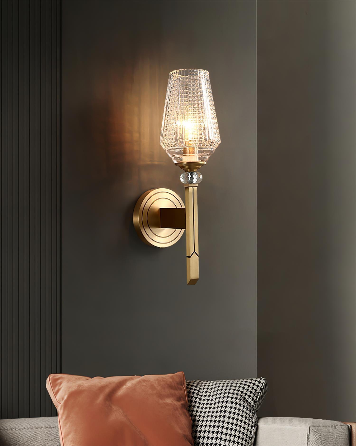 Devora Brass Wall Lamp - Lamp Outdoor