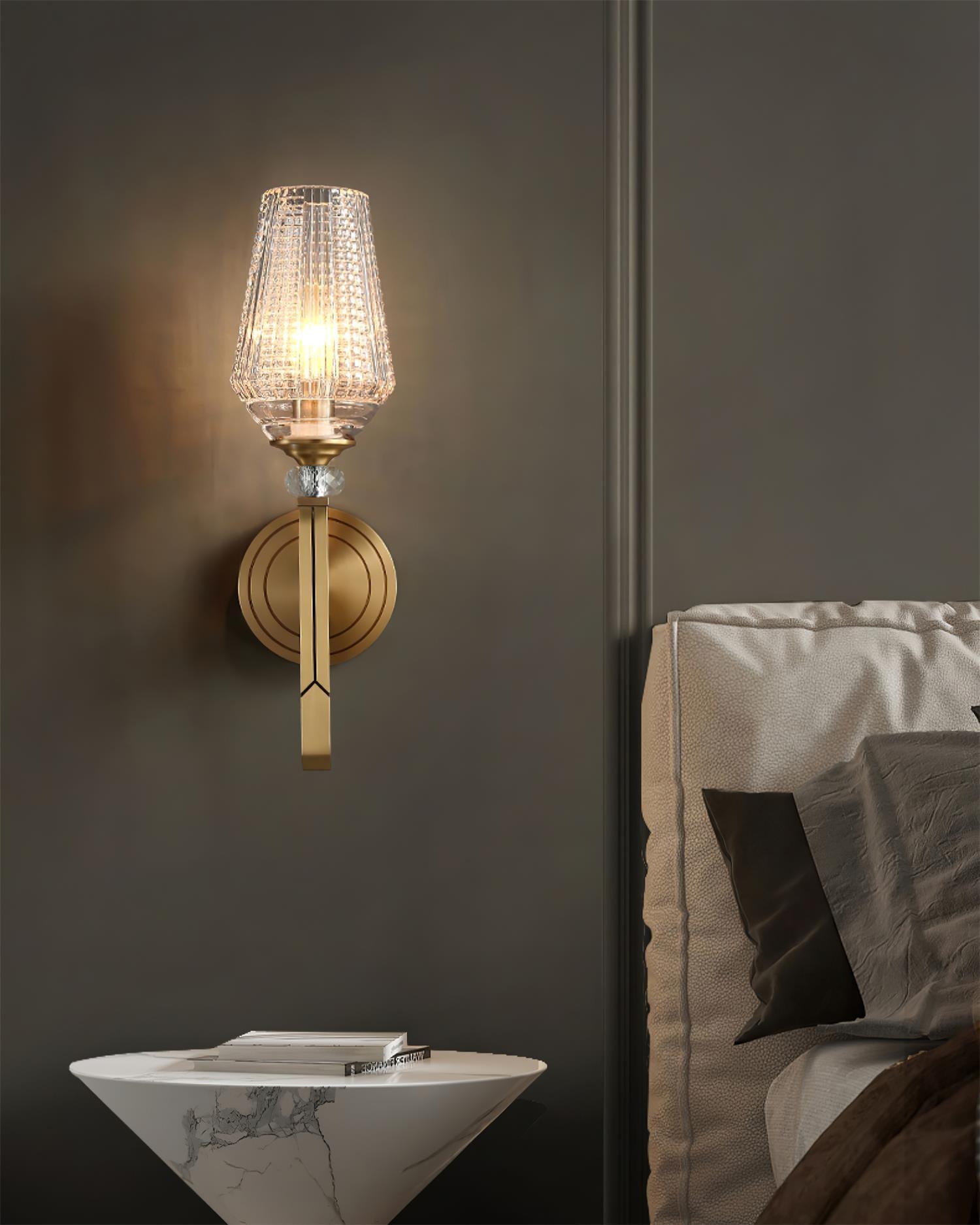 Devora Brass Wall Lamp - Lamp Outdoor