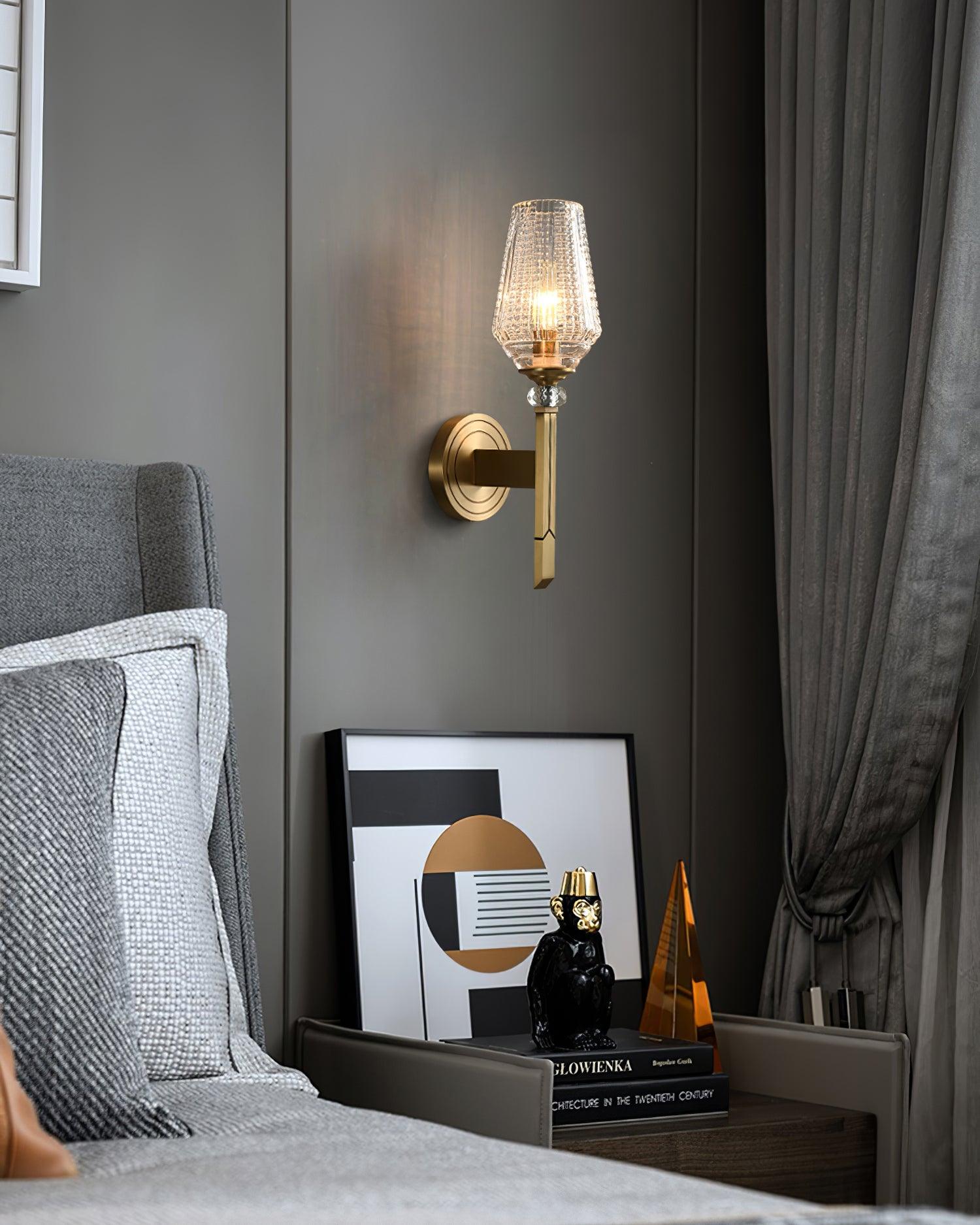 Devora Brass Wall Lamp - Lamp Outdoor