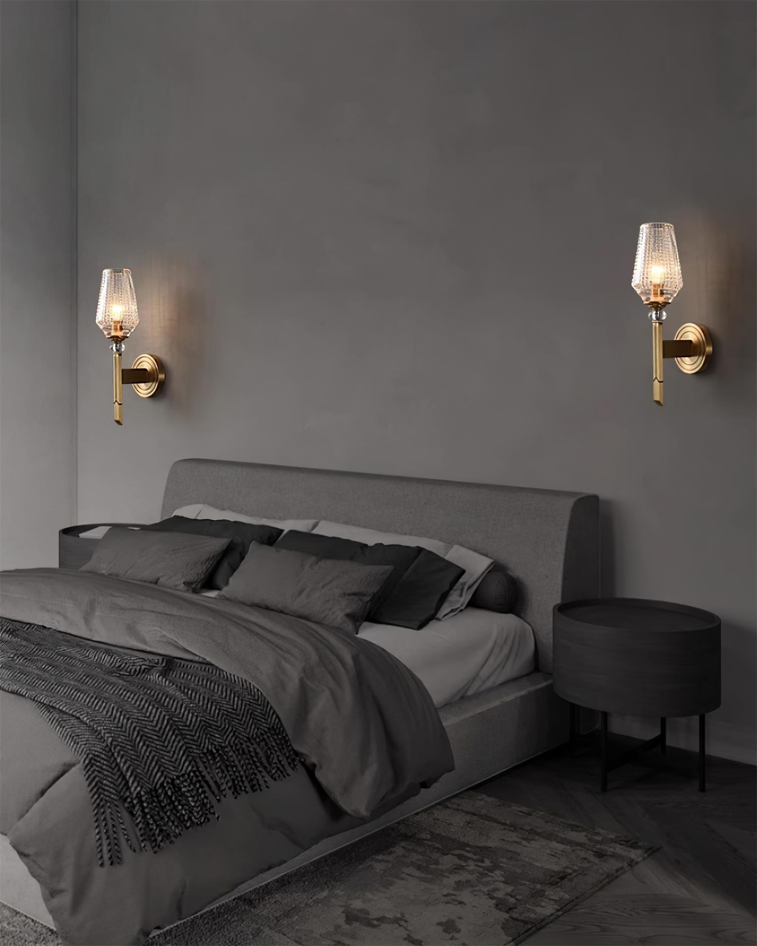 Devora Brass Wall Lamp - Lamp Outdoor