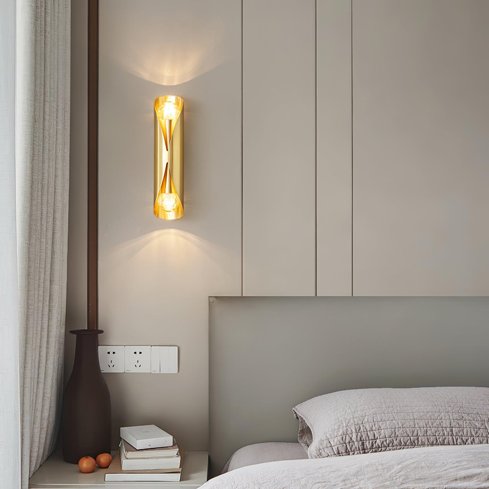 Diamonds Brass Wall Lamp - Lamp Outdoor
