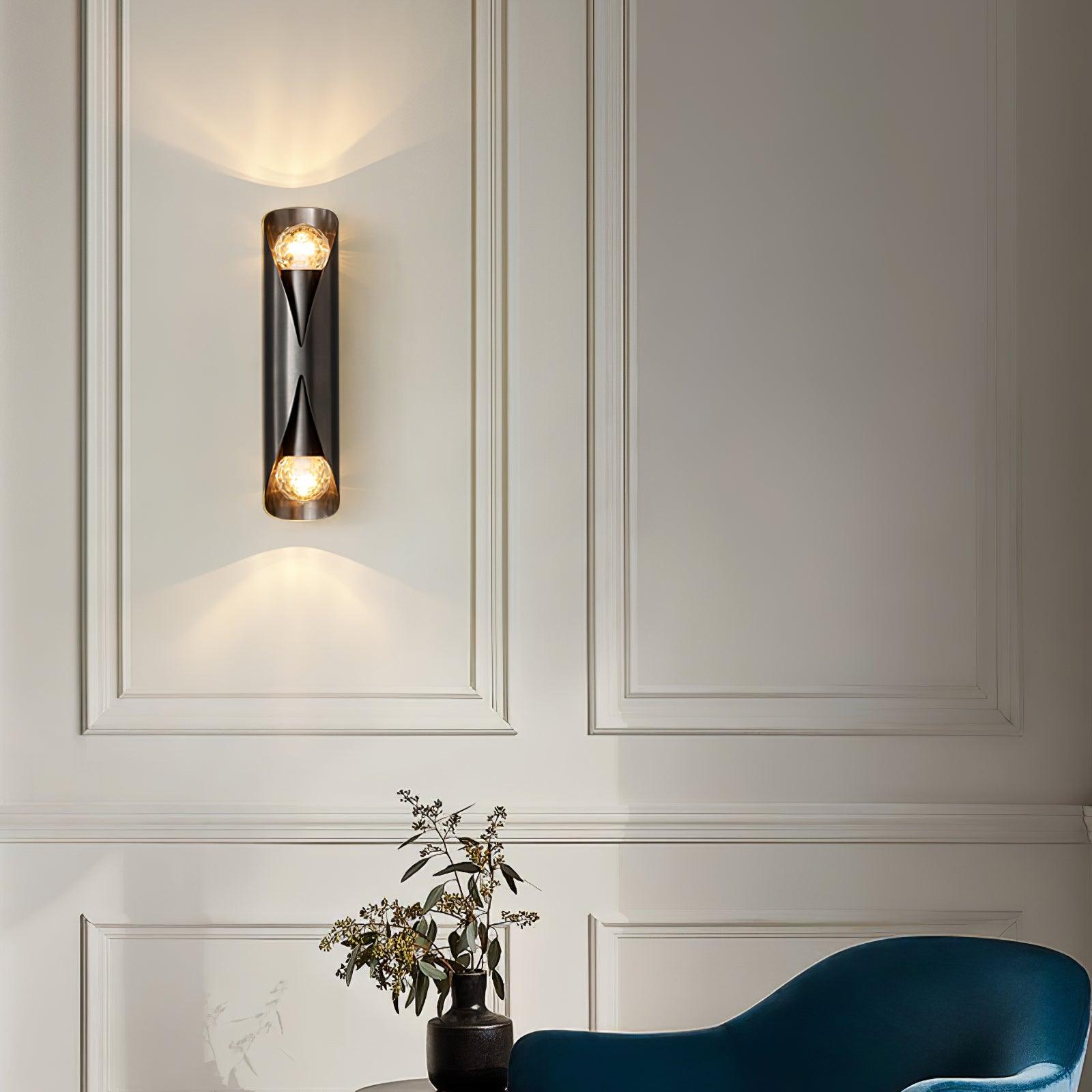 Diamonds Brass Wall Lamp - Lamp Outdoor