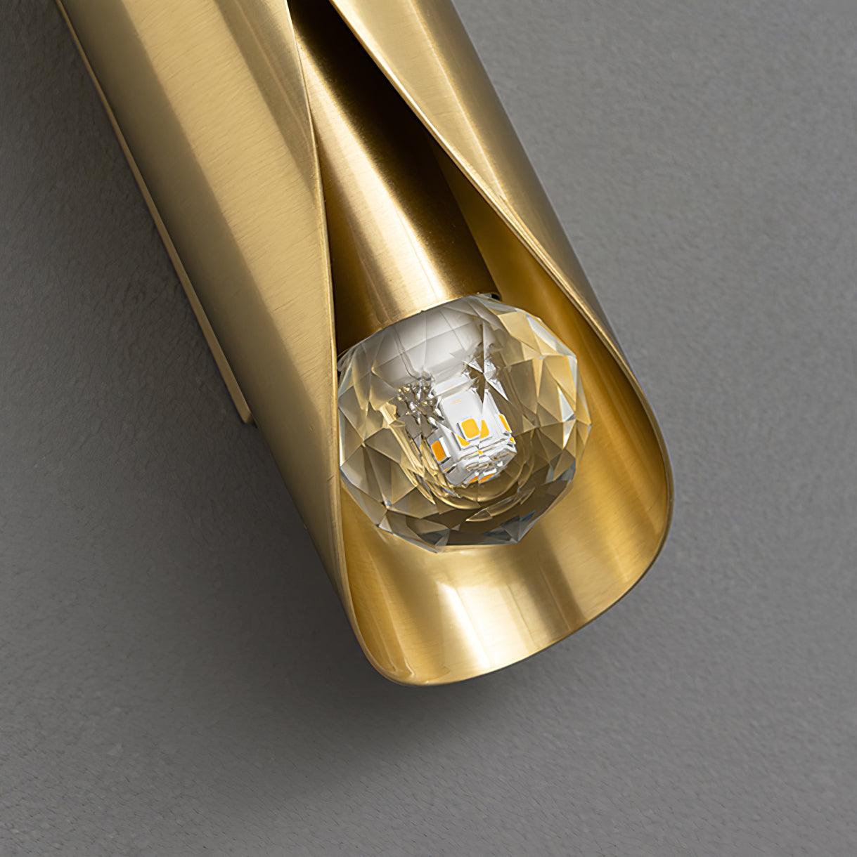 Diamonds Brass Wall Lamp - Lamp Outdoor
