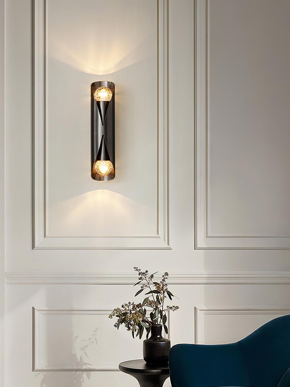Diamonds Brass Wall Lamp - Lamp Outdoor