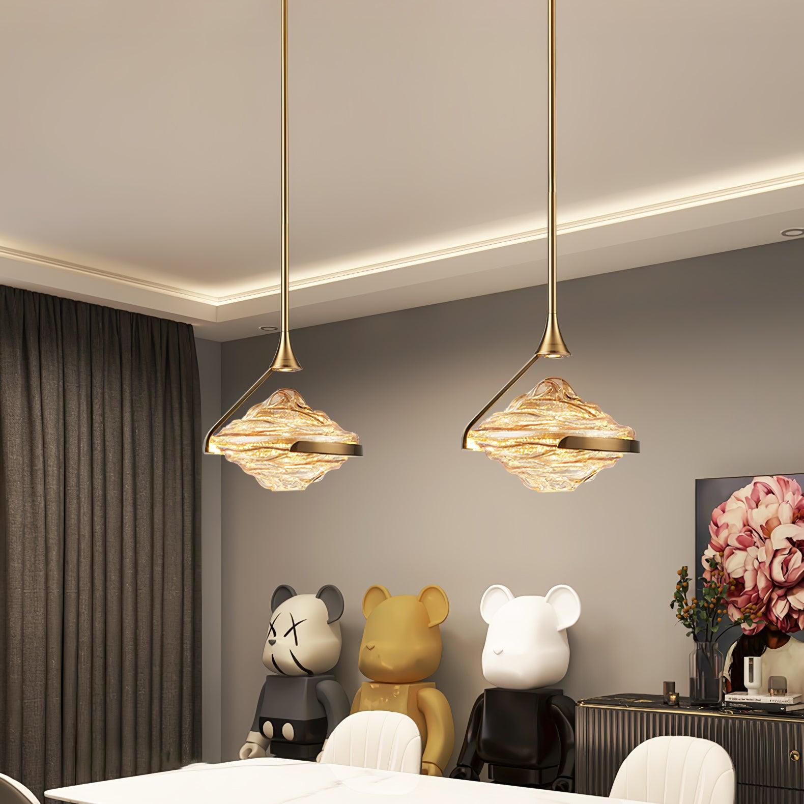 Diamond Crystal Pendant Lamp - Lamp Outdoor