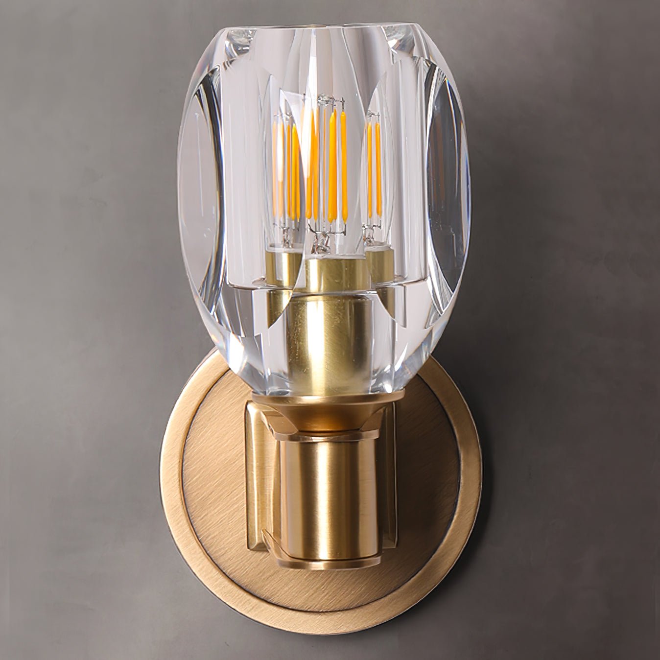 Diamond Crystal Sconce - Lamp Outdoor