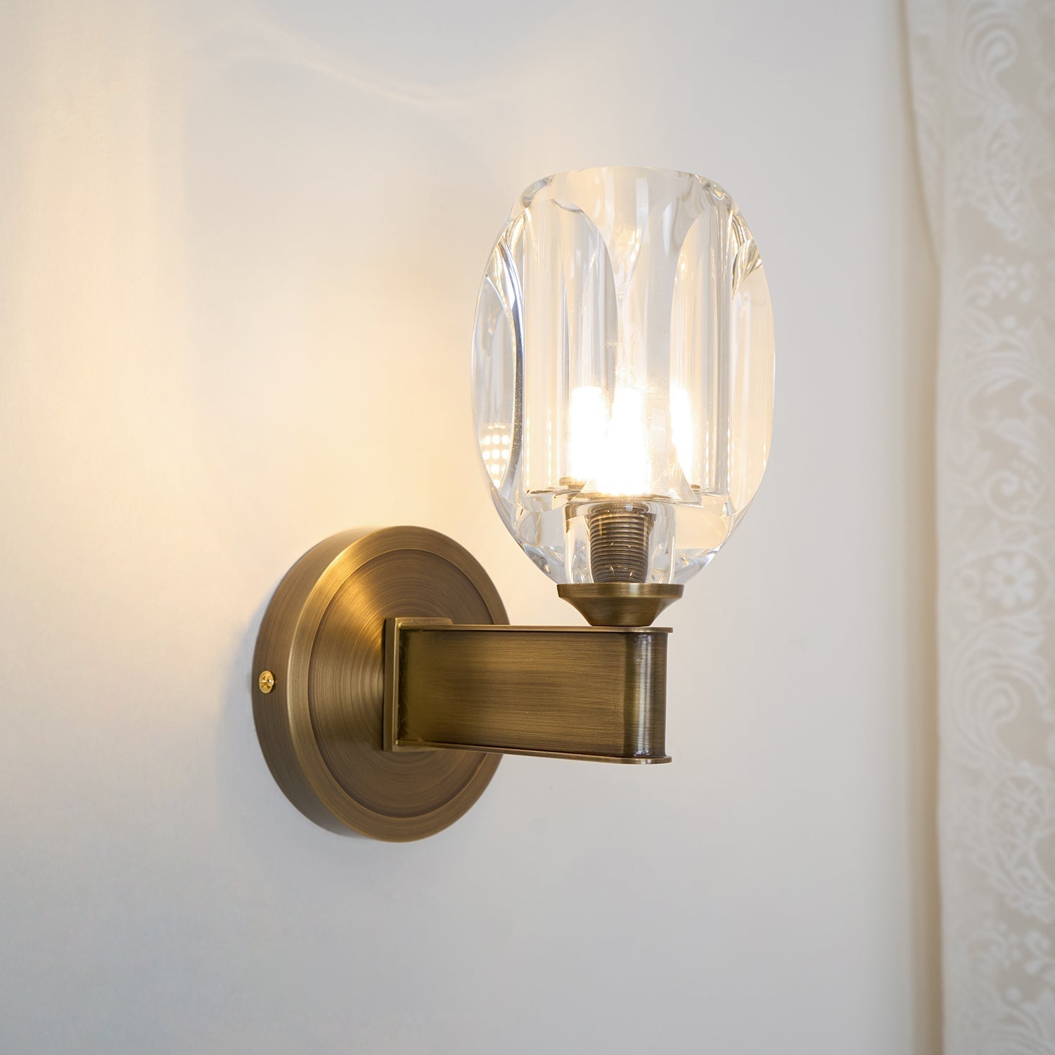 Diamond Crystal Sconce - Lamp Outdoor
