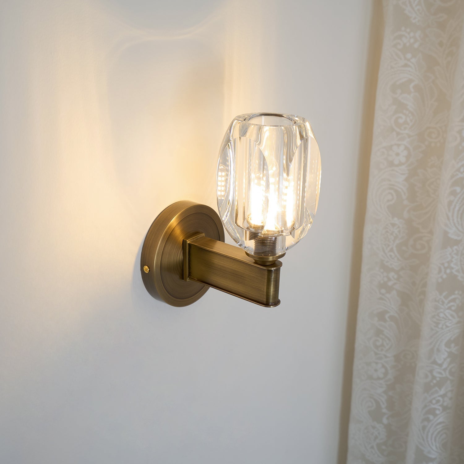 Diamond Crystal Sconce - Lamp Outdoor