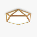 Diamond Wooden Ceiling Lamp - Lamp Outdoor