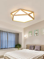 Diamond Wooden Ceiling Lamp - Lamp Outdoor