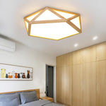Diamond Wooden Ceiling Lamp - Lamp Outdoor