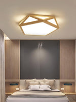 Diamond Wooden Ceiling Lamp - Lamp Outdoor