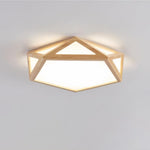 Diamond Wooden Ceiling Lamp - Lamp Outdoor