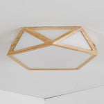 Diamond Wooden Ceiling Lamp - Lamp Outdoor