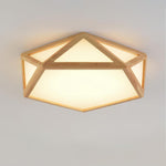 Diamond Wooden Ceiling Lamp - Lamp Outdoor