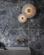 Selina Minimalist Alabaster Ceiling Light - Letslighting