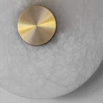 Selina Minimalist Alabaster Ceiling Light - Letslighting