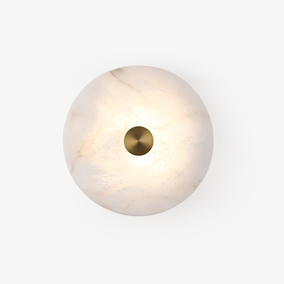 Selina Minimalist Alabaster Ceiling Light - Letslighting