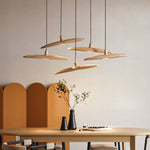 Zelirira Blade Wood Pendant Light - Lamp Outdoor