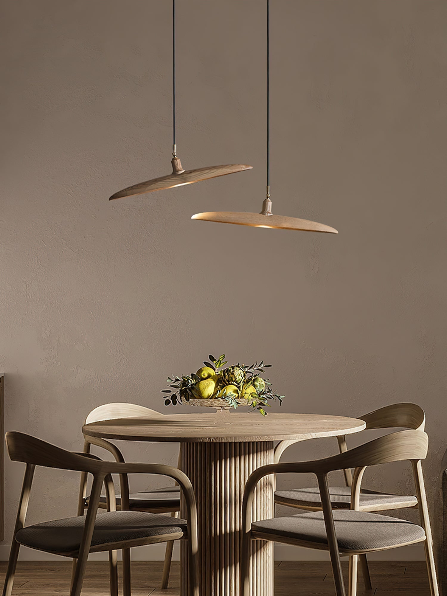 Zelirira Blade Wood Pendant Light - Lamp Outdoor