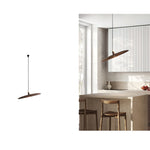 Zelirira Blade Wood Pendant Light - Lamp Outdoor