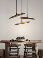 Zelirira Blade Wood Pendant Light - Lamp Outdoor