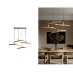 Zelirira Blade Wood Pendant Light - Lamp Outdoor