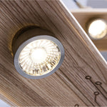 Zelirira Blade Wood Pendant Light - Lamp Outdoor