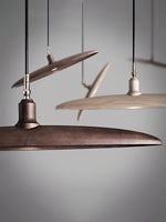 Zelirira Blade Wood Pendant Light - Lamp Outdoor