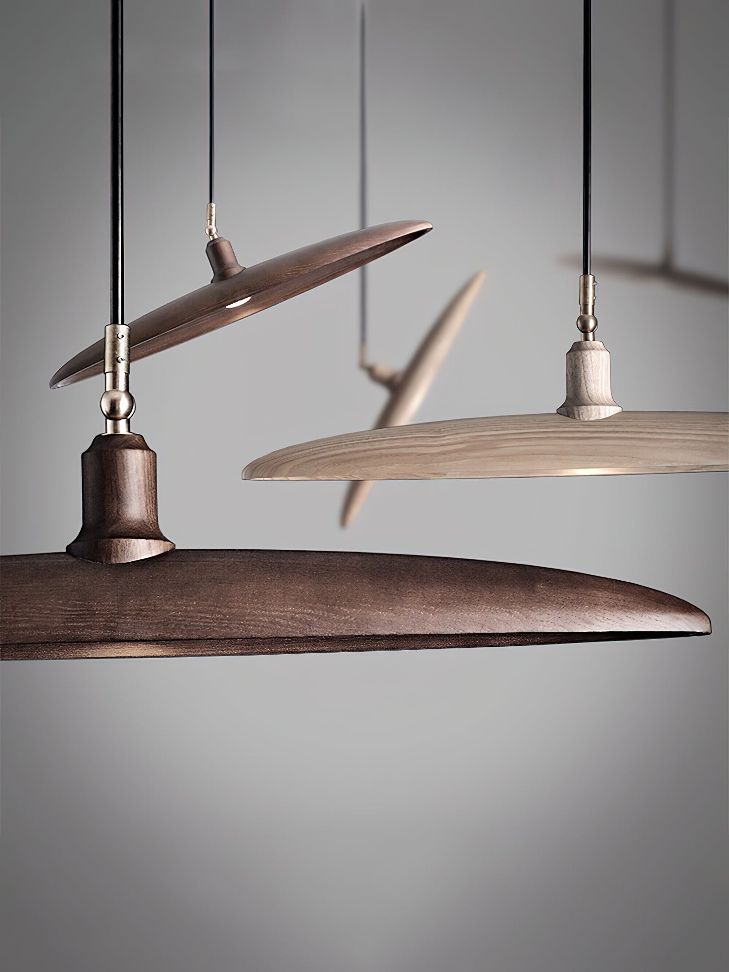Zelirira Blade Wood Pendant Light - Lamp Outdoor