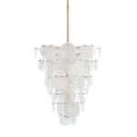 Olvynis Postmodern Luxury Discs Brass Glass Metal Chandelier - Lamp Outdoor