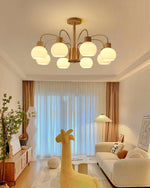 Donnelly Wooden Chandelier - Lamp Outdoor