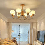 Donnelly Wooden Chandelier - Lamp Outdoor