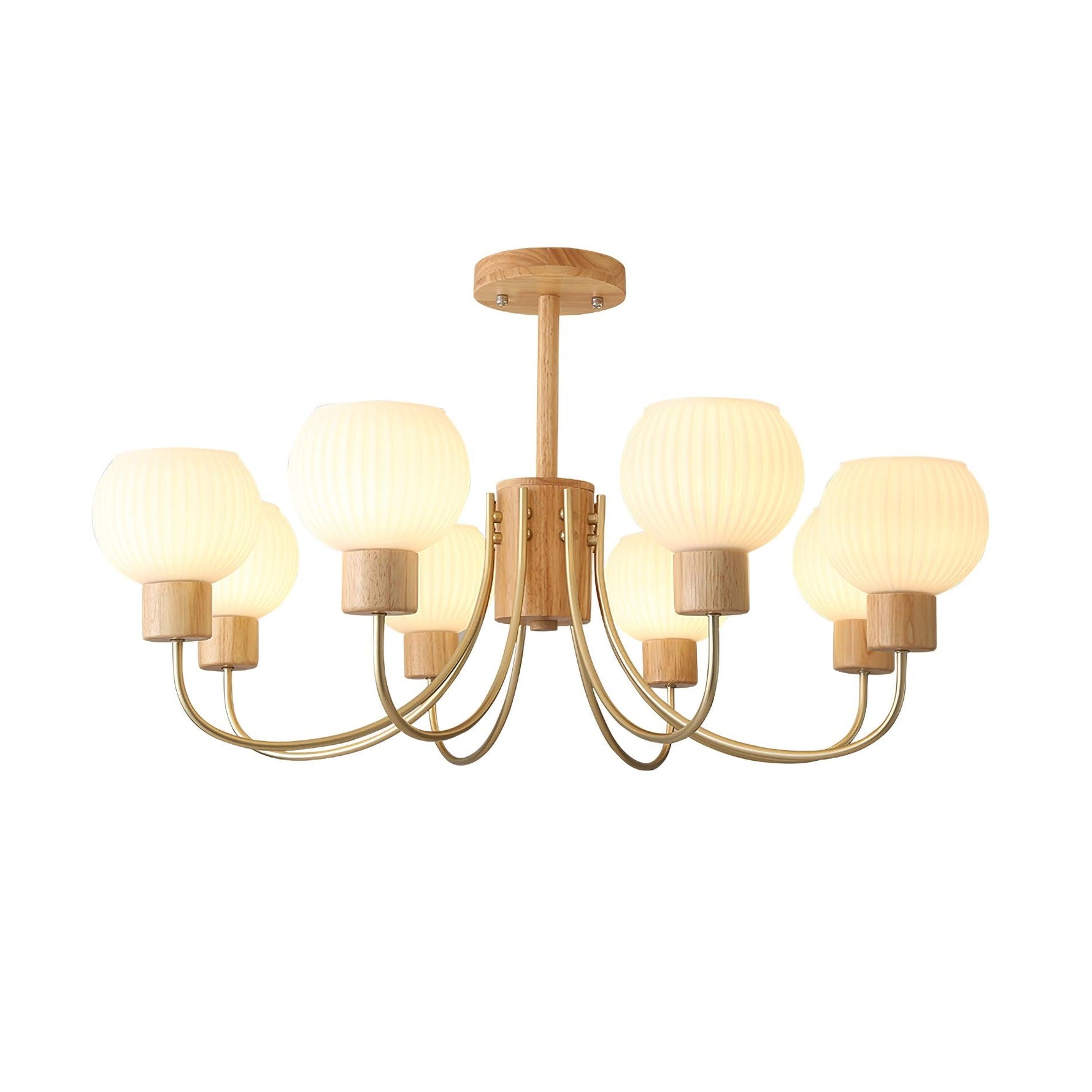 Donnelly Wooden Chandelier - Lamp Outdoor