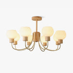 Donnelly Wooden Chandelier - Lamp Outdoor