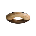Zosora Organic Oak Flush Mount - Lamp Outdoor