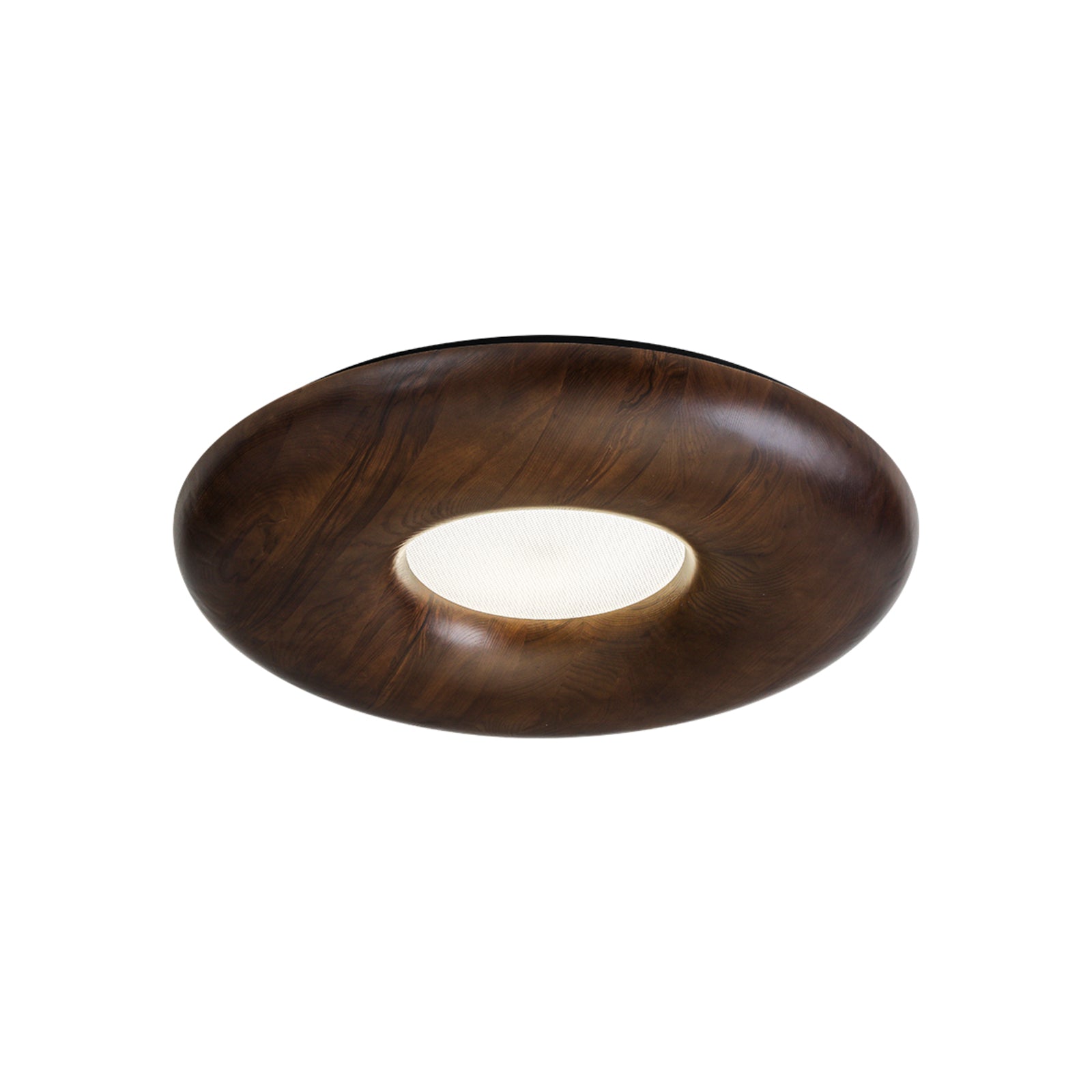Zosora Organic Oak Flush Mount - Lamp Outdoor